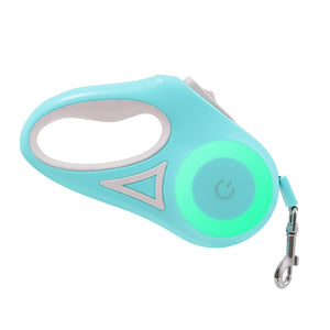 Dog Leash Retractable Leash And Dog Collar Spotlight Automatic Pet Dog Cat Traction